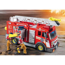 PLAYMOBIL Fire Truck 71233 City Action Rescue 86 Piece Set With Lights & Sound-2