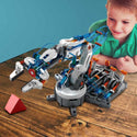 Build Your Own Hydraulic Robot Arm - CONSTRUCT & CREATE
