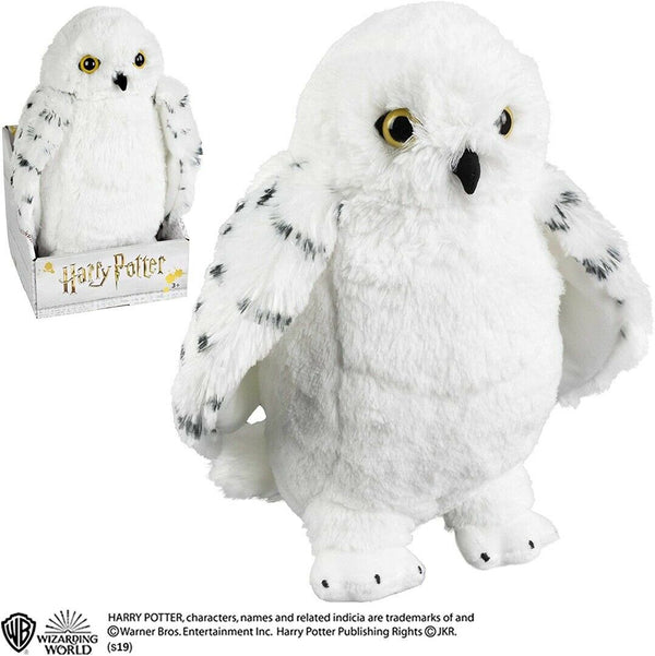 The Noble Collection Harry Potter Hedwig Plush - 11in (28cm) Soft Plush Snowy Owl