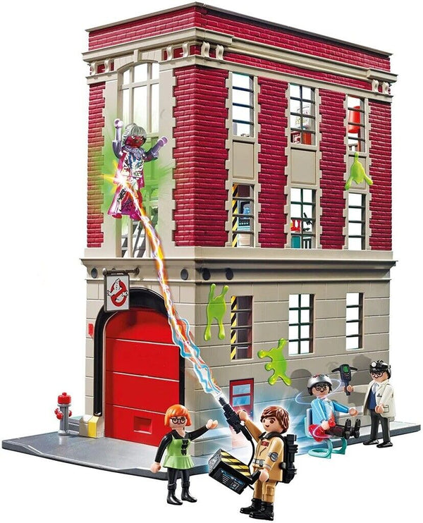 Playmobil Ghostbusters 9219 Firehouse, For Children Ages 6+