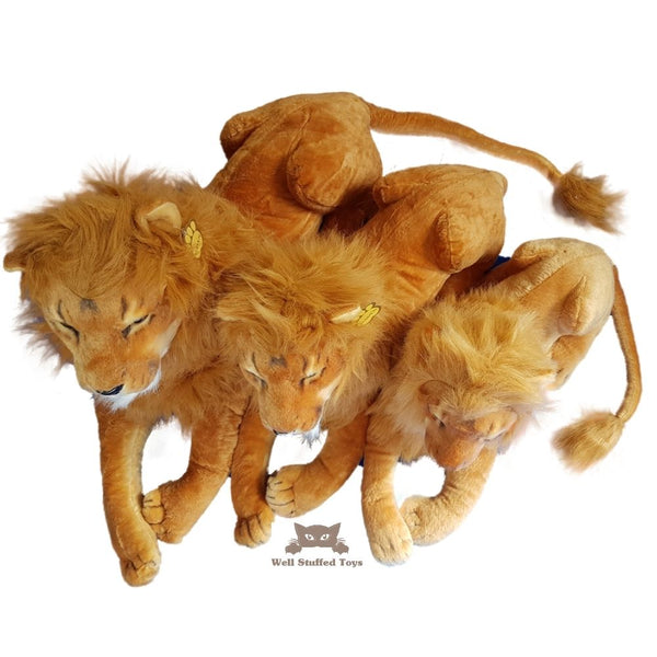 Deluxe Paws  Realistic Lion Soft Toy 110cm - BEST SELLER