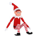 Elves Behavin Badly 12" RED Long Leg Soft Body Vinyl FACE 'Girl or Boy' ELF With Hat"-11