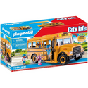 Playmobil City Life 71094 US School Bus Toy Bus with Flashing Lights