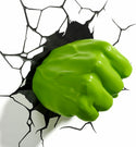 Marvel Hulk Fist 3D Wall Light