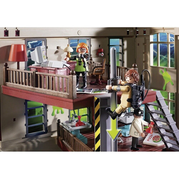 Playmobil Ghostbusters 9219 Firehouse, For Children Ages 6+