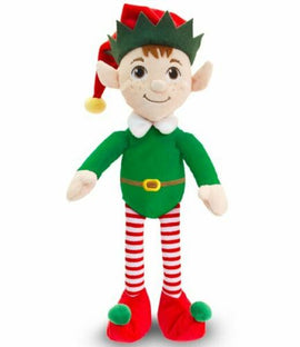 Keel Toys Dangly Green ELF 22cm Soft Toy 40cm Tall - Missing Tag