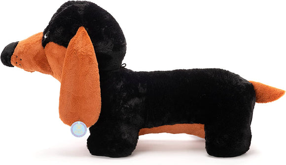 GIANT 100cm Sausage Dog Dachshund Plush Soft Toy Extra Large