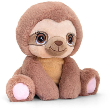 Keel Toys Adoptable World Sloth 16cm recycled eco plush toy