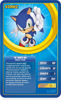 Sonic The Hedgehog Top Trumps Specials Card Game