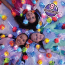 CHIBIES Boom Box - Sparkle | Cute Fluffy Party Pets That Flash to the Beat of Music | Interactive Animal Soft Toy-8