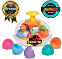 Toomies E73252 Tomy Spin & Hatch Dino Eggs, Educational Shape Sorter Toy