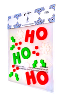 CHRISTMAS GEL WINDOW STICKERS  Removable No Mess - 5 Festive Designs - Sets of 3 Packs-12