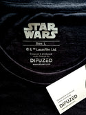 DiFuzed Official Mandalorian and Grogu Baby Yoda Black LARGE T-Shirt