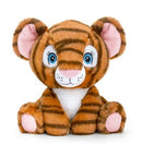 Keel Adoptable World TIGER 16cm 100% Recycled Eco Plush Soft Toy-2