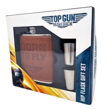 Top Gun Maverick Hip Flask - Born to Fly - 0
