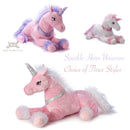 Deluxe Paws Silky Soft Unicorn 3 Styles 50cm 20"-1