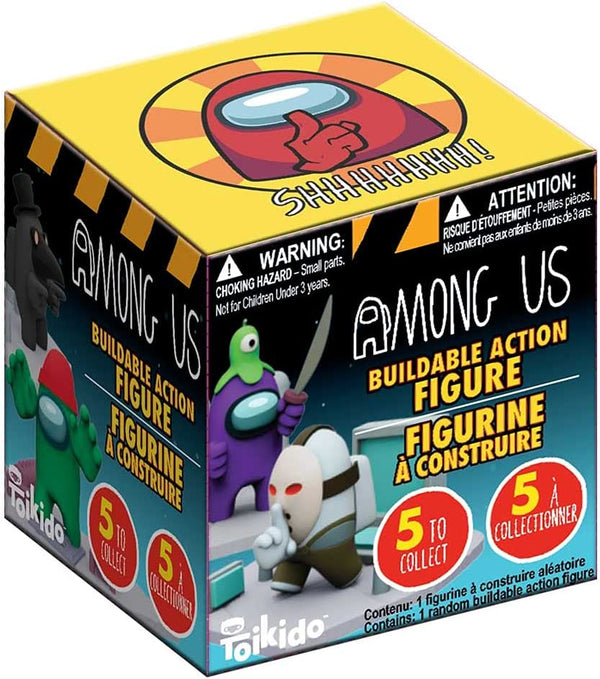 Among Us Craftables - Officially Licensed Buildable Action Toy Figures