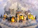 Christmas Village Scene Decoration Light Up Houses 4/7/12/25 pieces-1