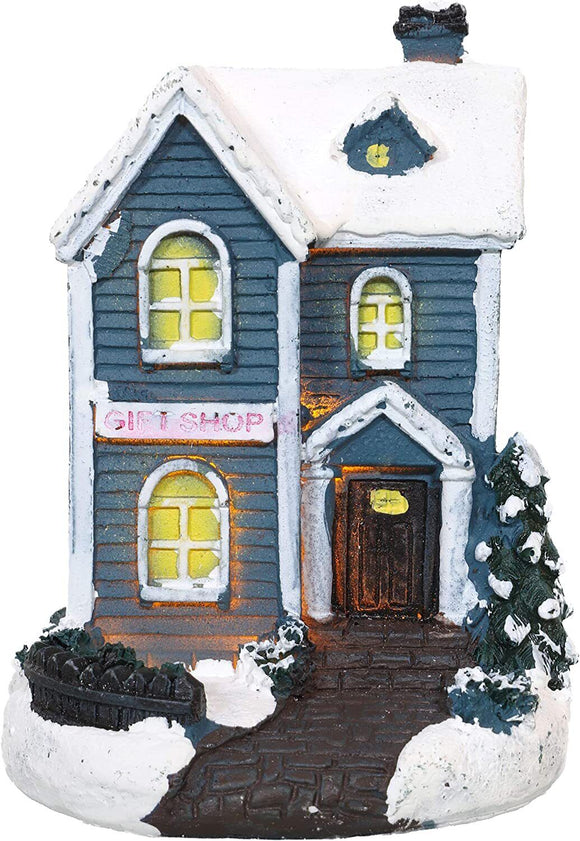 Christmas Village Scene Decoration Light Up Houses 4/7/12/25 pieces