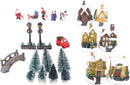 Christmas Village Scene Decoration Light Up Houses 4/7/12/25 pieces-17