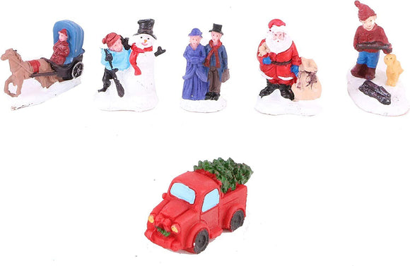 Christmas Village Scene Decoration Light Up Houses 4/7/12/25 pieces