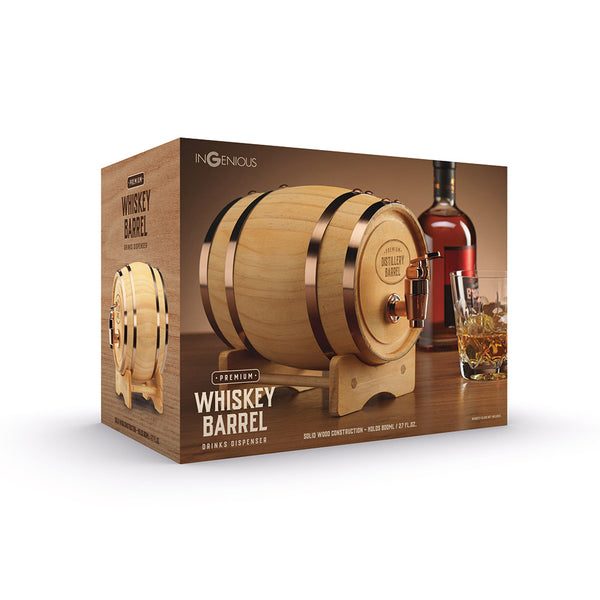 Ingenious Wooden Keg Whiskey Barrel
