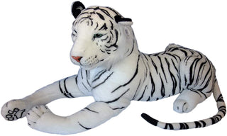 Deluxe Paws Large White Tiger Stuffed Soft Plush 140cm 50"