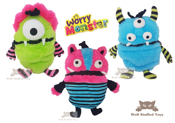 Official Worry Monster 11" - 3 Styles